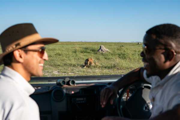 african luxury safari drives